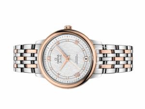 Đồng hồ Omega De Ville Prestige 424.20.33.20.52.002 32.7 Red Gold Steel