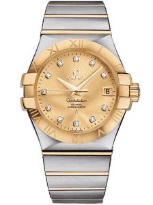 Đồng hồ Omega Constellation 123.20.35.20.58.001 35 Yellow Gold Steel