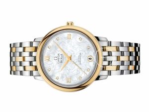 Đồng hồ Omega De Ville Prestige Butterfly 424.20.33.20.55.002 32.7 Yellow Gold Steel