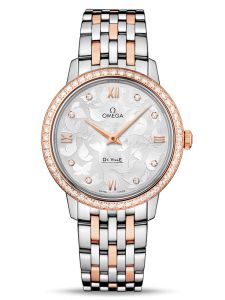 Đồng hồ Omega De Ville Prestige Butterfly 424.25.33.60.52.001 32.7 Red Gold Steel