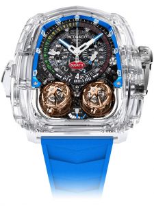 Đồng hồ Jacob & Co Twin Turbo Furious Bugatti Sapphire Crystal TT220.80.AA.AB.ABVEA - Phiên bản giới hạn 1 chiếc