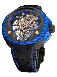 Đồng hồ Franc Vila Cobra Squelette Suspendu Xanh 18E.BTi-BSS-DRG.003