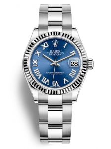 Đồng hồ Rolex Datejust 31 M278274-0033 278274-0033 Thép Oystersteel và Vàng Trắng 18ct Mặt Xanh Cọc số La Mã