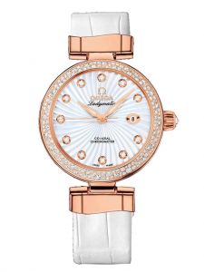 Đồng hồ Omega De Ville Ladymatic 425.68.34.20.55.004 34 Red Gold