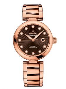 Đồng hồ Omega De Ville Ladymatic 425.60.34.20.63.001 34 Red Gold
