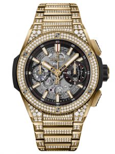 Đồng hồ Hublot Big Bang Integral Yellow Gold Pavé 451.VX.1130.VX.3704