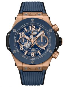 Đồng hồ Hublot Big Bang Unico King Gold Blue Ceramic 421.OL.5180.RX