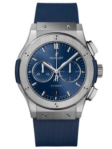 Đồng hồ Hublot Classic Fusion Chronograph Titanium Blue 541.NX.7170.RX