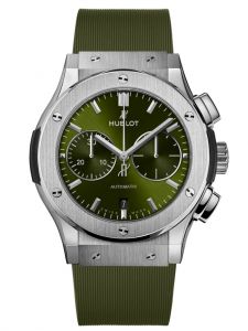 Đồng hồ Hublot Classic Fusion Chronograph Titanium Green 521.NX.8970.RX