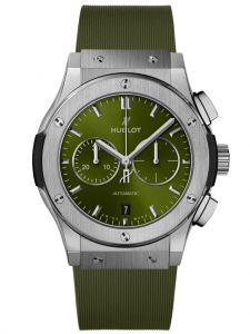 Đồng hồ Hublot Classic Fusion Chronograph Titanium Green 541.NX.8970.RX