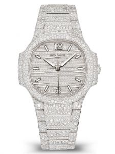 Đồng hồ Patek Philippe Nautilus Ladies 7118/1450G-001 White Gold Kim cương