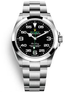 Đồng hồ Rolex Air-King 40 M126900-0001 126900-0001 Thép Oystersteel Mặt đen - Mẫu 2022