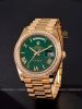 dong-ho-rolex-day-date-40-m228348rbr-0040-228348rbr-0040-vang-kim-18ct-mat-xanh-la-nieng-kim-cuong - ảnh nhỏ 5