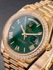 dong-ho-rolex-day-date-40-m228348rbr-0040-228348rbr-0040-vang-kim-18ct-mat-xanh-la-nieng-kim-cuong - ảnh nhỏ 6