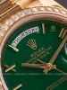 dong-ho-rolex-day-date-40-m228348rbr-0040-228348rbr-0040-vang-kim-18ct-mat-xanh-la-nieng-kim-cuong - ảnh nhỏ 9