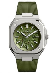 Đồng hồ Bell & Ross BR 05 Skeleton Green BR05A-GN-SKST/SRB