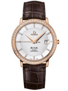 Đồng Hồ Omega De Ville Prestige 413.58.37.20.52.001 36.5 Red Gold