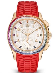 Đồng hồ Patek Philippe Aquanaut Luce Rainbow 7968/300R-001 Rose Gold Chronograph