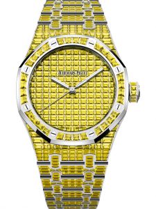 Đồng hồ Audemars Piguet Royal Oak Selfwinding Yellow Chrysoberyl "50th Anniversary" 15514BC.RY.1284BC.01