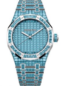 Đồng hồ Audemars Piguet Royal Oak Selfwinding Blue Topaz "50th Anniversary" 15514BC.TO.1284BC.01
