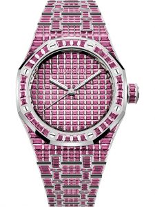 Đồng hồ Audemars Piguet Royal Oak Selfwinding Pink Tourmaline "50th Anniversary" 15554BC.TM.1274BC.01
