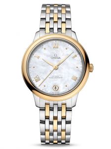 Đồng hồ Omega De Ville Prestige 434.20.34.20.05.002 34 Yellow Gold Steel