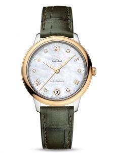 Đồng hồ Omega De Ville Prestige 434.23.34.20.55.002 34 Yellow Gold Steel