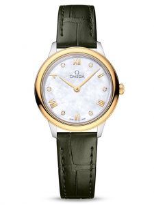 Đồng hồ Omega De Ville Prestige 434.23.28.60.55.001 27.5 Yellow Gold Steel
