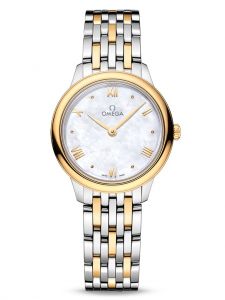 Đồng hồ Omega De Ville Prestige 434.20.28.60.05.001 27.5 Yellow Gold Steel