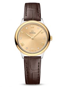 Đồng hồ Omega De Ville Prestige 434.23.28.60.58.001 27.5 Yellow Gold Steel
