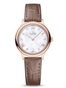 Đồng hồ Omega De Ville Prestige 434.53.28.60.55.001 27.5 Sedna Gold