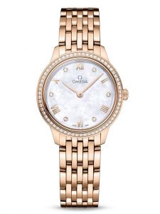Đồng hồ Omega De Ville Prestige 434.55.28.60.55.001 27.5 Sedna Gold
