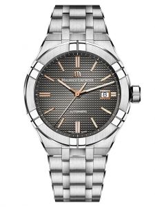 Đồng hồ Maurice Lacroix Aikon AI6008-SS002-331-2 Mặt Số Nâu Xám Automatic Date
