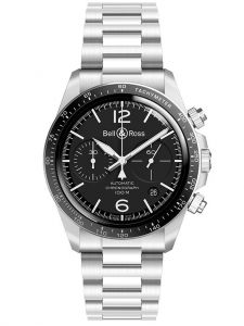 Đồng hồ Bell & Ross BR V2-94 Black Steel BRV294-BL-ST/SST