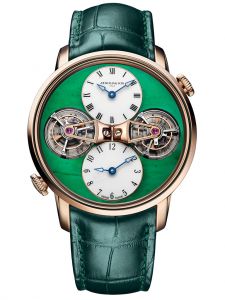 Đồng hồ Arnold & Son Double Tourbillon Jade Red Gold 1DTAR.Z01A.C120R