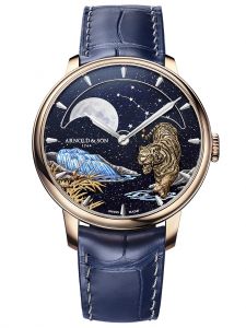 Đồng hồ Arnold & Son Perpetual Moon Tiger Blue 1GLBR.Z04A.C207A