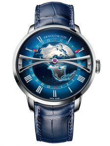 Đồng hồ Arnold & Son Globetrotter Blue 1WTAS.U01C.C153S