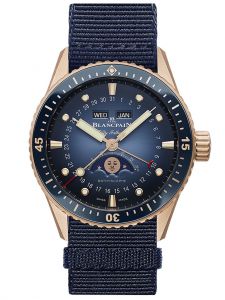 Đồng hồ Blancpain Fifty Fathoms Bathyscaphe Quantième Complet Phases De Lune 5054 3640 NAOA