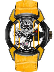 Đồng hồ Jacob & Co. Epic X Racing Black Titanium Yellow Neoralithe Inserts X100.21.YR.PY.A - Phiên Bản Giới Hạn