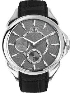 Đồng hồ Jacob & Co. Palatial Classic Manual Big Date Steel Grey Guilloche Dial PC400.10.NS.AA.A - Phiên Bản Giới Hạn