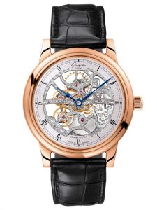 Đồng hồ Glashutte Original Senator Manual Winding Skeletonized Edition 1-49-18-01-05-50