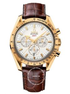 Đồng hồ Omega Speedmaster Broad Arrow 1957 321.53.42.50.02.001 42 Yellow Gold