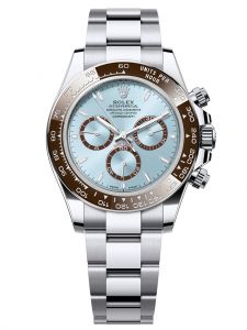 Đồng hồ Rolex Cosmograph Daytona 40 M126506-0001 126506-0001 Bạch Kim Mặt Xanh băng giá - Mẫu 2023