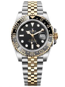 Đồng hồ Rolex GMT-Master II 40 M126713GRNR-0001 126713GRNR-0001 Thép Oystersteel và Vàng Kim 18ct Mặt đen