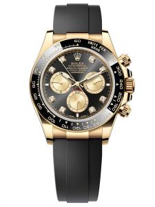 Đồng hồ Rolex Cosmograph Daytona 40 M126518LN-0006 126518LN-0006 Vàng Kim 18ct Mặt Đen Sáng và Vàng Kim Niềng Kim cương - Mẫu 2023