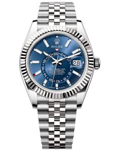 Đồng hồ Rolex Sky-Dweller 42 M336934-0006 336934-0006 Thép Oystersteel và Vàng Trắng 18ct Mặt xanh sáng - Mẫu 2023