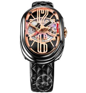Đồng hồ Grimoldi RKSHBK612PK Black 05