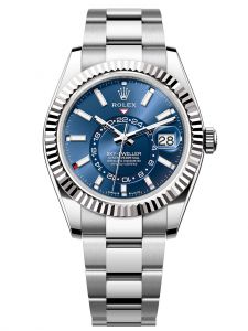 Đồng hồ Rolex Sky-Dweller 42 M336934-0005 336934-0005 Thép Oystersteel và Vàng Trắng 18ct Mặt xanh sáng - Mẫu 2023