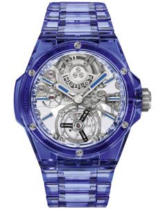 Đồng hồ Hublot Big Bang Integrated Tourbillon Full Blue Sapphire 455.JL.0120.JL