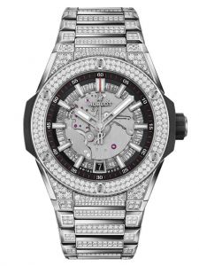 Đồng hồ Hublot Big Bang Integrated Time Only Titanium Pavé 456.NX.0170.NX.3704